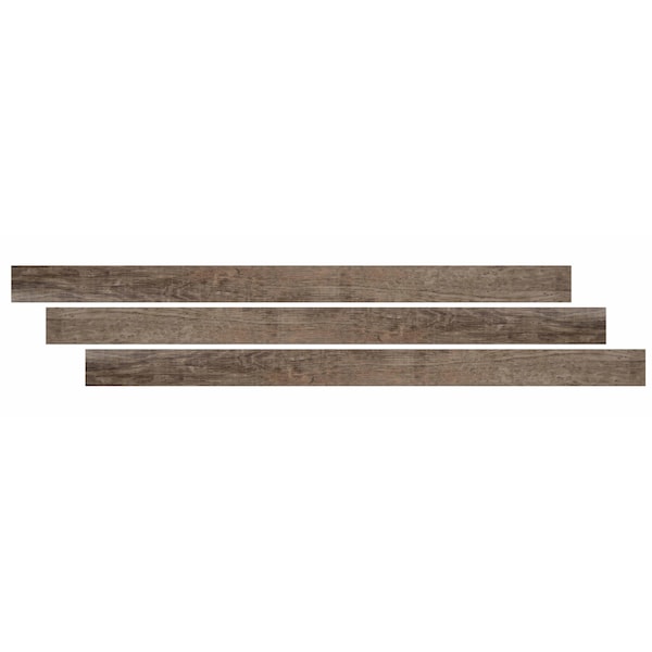 Ackland 1.03in. x 94in. x 2.23in. Reclaimed Pecan Luxury Vinyl Flooring Trim Over Lapping Stair Nose AKVTVREPE-OSN - main